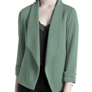 NWT Green Women’s Open Blazer | Size Small